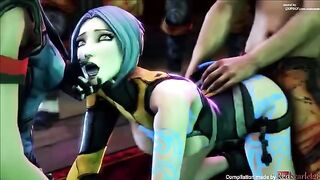 The best animated Borderlands 3 porn with Blender SFM