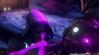 The best animated Borderlands 3 porn with Blender SFM