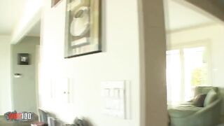 Hot MILF Nina Hartley, a famous actress, enjoys sex with a young guy