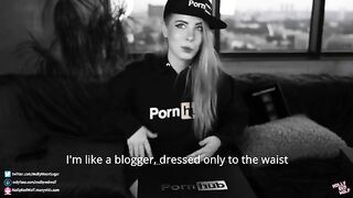 500K! Unboxing and Oral Creampie gift from Pornhub, featuring MollyRedWolf’s intense POV action and sensual oral finishes that leave an unforgettable taste