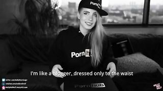 500K! Unboxing and Oral Creampie gift from Pornhub, featuring MollyRedWolf’s intense POV action and sensual oral finishes that leave an unforgettable taste