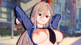 Chainsaw Man Power Hentai is a popular anime and manga-based porn video