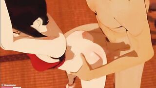 Best 3D Blender sex animation for July 2021, featuring intense and raw action