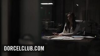 Extra-hot secretary Emily Willis getting banged by her boss at work