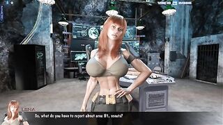 Fucking with Black Widow in an apocalyptic setting, part 5 of a thrilling series
