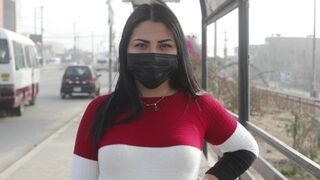 Venezuelan girl with big ass Ginezflowrs tries sex for the first time in Lima