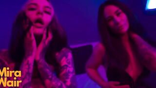 Two girls in dresses want to have fun with you on Ponno