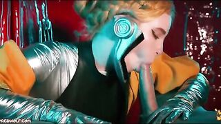 Atomic Heart - Threesome with ballerinas Femdom
