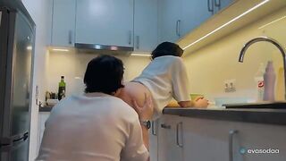 A couple enjoys romantic sex without thinking about anything