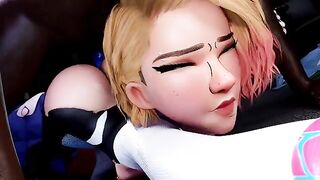 A hot compilation of girls from the Fortnite series in a sensual Blacked edition