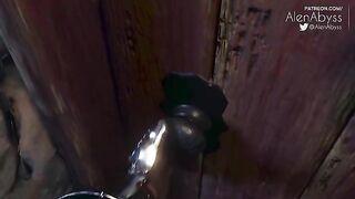Melina from Elden Ring gets her pussy filled with cum after a hard fuck