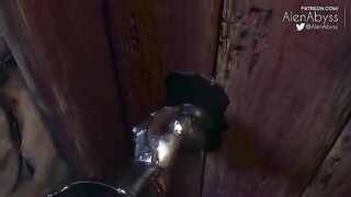 Melina from Elden Ring gets her pussy filled with cum after a hard fuck