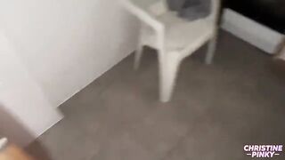 The couple fucked in the kitchen, right on the table
