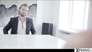 Little Caprice uses her femdom to control and dominate Vince