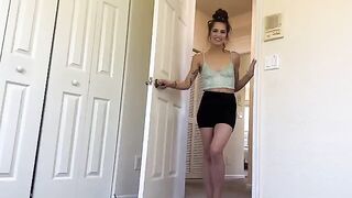 A step sister shows her guy how to relax in a steamy encounter