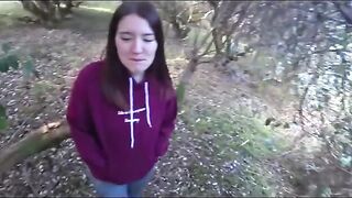 Pervert dude fucked his neighbor’s teen in the garden