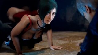 Ada Wong getting fucked again, because he loves it