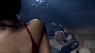 Ada Wong getting fucked again, because he loves it