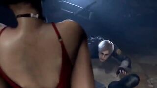 Ada Wong getting fucked again, because he loves it