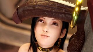 Exploring the wild side of Tifa Lockhart from Final Fantasy