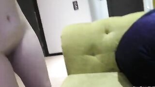 The bubble ass teen student gets fucked hard and deep