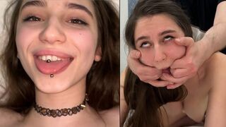 She is cute and nice, but she loves to get fucked hard