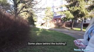 Public Agent hooked a German MILF for cash and sex