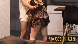 Sexy Persian girl performed a sexy dance before getting intimate