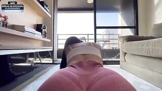My personal trainer tore my jeans and fucked me hard