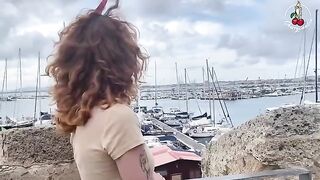 Redhead invited to a boat ride, ended with sex