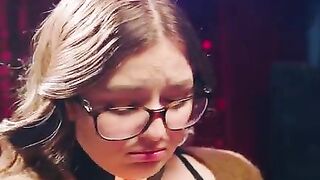 Leana is leashed and fucked hard by dominant Maximo in a DEEPER scene