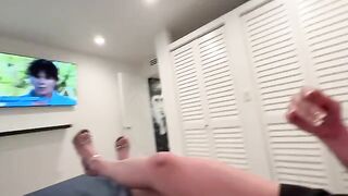 The blonde realtor gets fucked after showing me the house