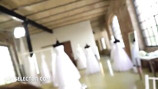 First time POV sex with stunning bride Liya Silver