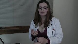 Doctor Bettie wants to examine your huge cock in a steamy 4K session