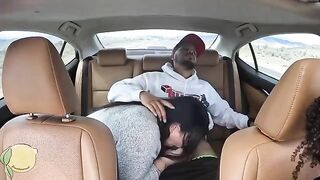 Frecklemonade gets fucked by Uber driver in a special car service