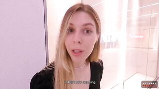Unlucky shoplifter got fucked in the mall toilet by a hot MILF
