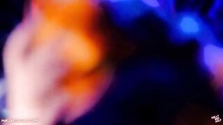 The red-haired Asuka Langley gets her pussy filled with a sloppy creampie