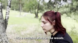 A hot girl got lost in the woods and I fucked her there