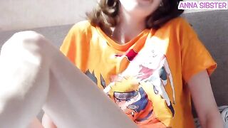 A girl was caught in bed with a sex machine by her jealous boyfriend