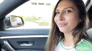 A fan picked up sexy actress Gianna Dior and fucked her hard, showcasing her petite, slim frame and intense passion