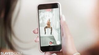 Scissoring and deep tongue fucking with Queenie and Gianna