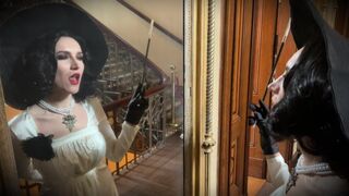 Resident Evil Village cosplay with a busty twist, Alcina’s the name