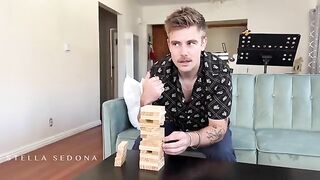 Two handsome guys fucked my sister's two girlfriends on the bed