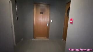 The guy did not find a hotel room and was fucked by a neighbor