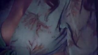 Sex with my wife in 4k at night, her big tits are amazing!