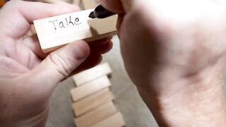 The guy pranks his innocent step sister Brooke Tilli while playing board games