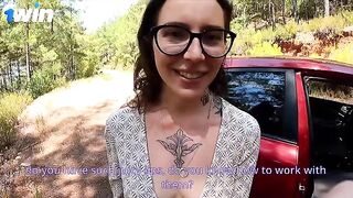 Fixed the car and fucked the hot tattooed girl hard