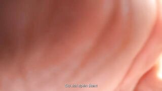I have a surprise for you... The best double blowjob, a fitness girl's perfect body in action