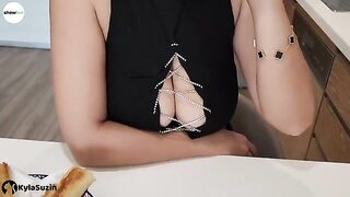 The girl is looking for excuses to get fucked