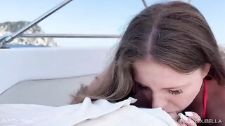 Bella Crystal cheats on her BF with his friend on a yacht